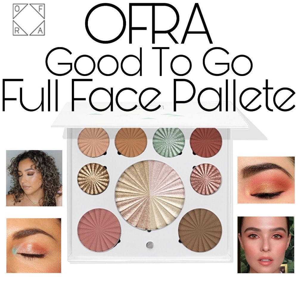 OFRA Full Face Palette Good To Go Mini Mix Eyeshadow Highlighter Bronzer Contour